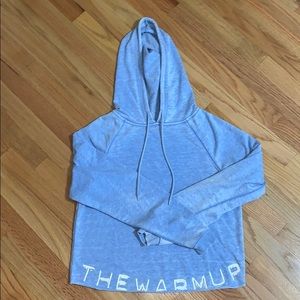 BLUE HOODIE JESSICA SIMPSON THE WARMUP SIZE XS/S